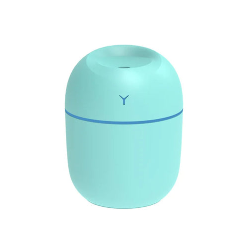 Portabler Mini-Aroma-Diffusor von BeachAndSteam, ultraschall-befeuchter mit LED-Licht in Pink, für Duftöl und Raumluftverbesserung