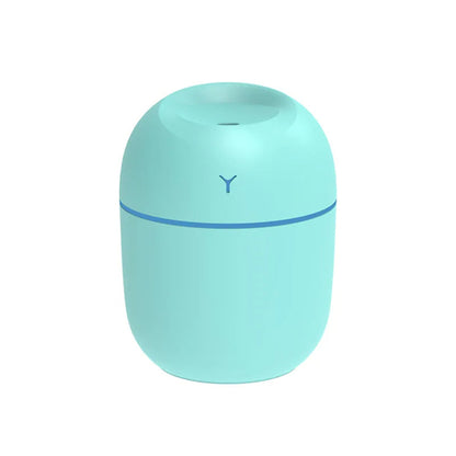 Portabler Mini-Aroma-Diffusor von BeachAndSteam, ultraschall-befeuchter mit LED-Licht in Pink, für Duftöl und Raumluftverbesserung