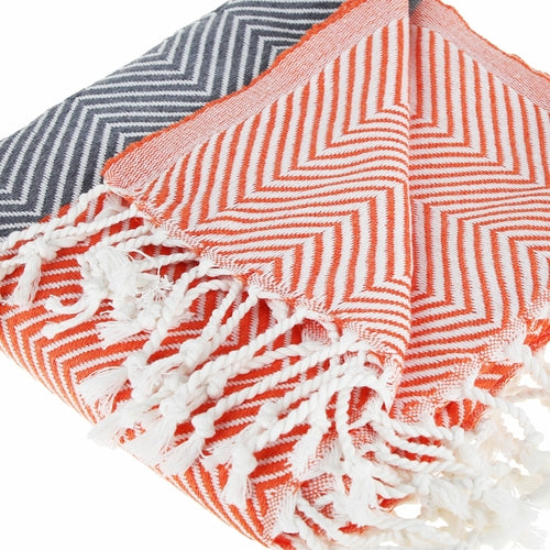 Luxury Cotton Beach Towel lightweight and space-saving for travel