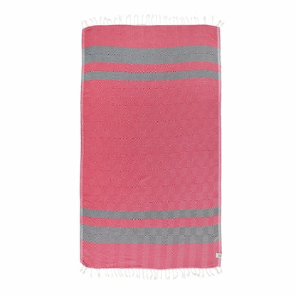 Weiche, leichte Luxus-Badetuch von BeachAndSteam aus Baumwolle, perfekter Strandbegleiter, schnell trocknend und bequem.