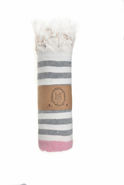 Ephesus türkisches Peshtemal Handtuch aus 100% Baumwolle, schnelltrocknend und sandfrei, von BeachAndSteam.